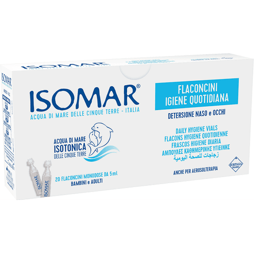 Isomar Solución Isotónica – 20 ampollas de 5 ml