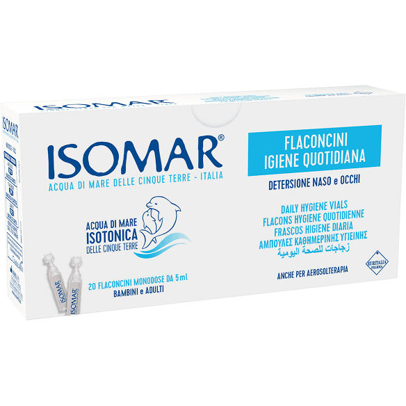 Isomar Solución Isotónica – 20 ampollas de 5 ml