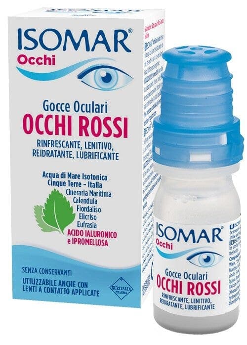 Isomar Ojos Rojos Gotas Oculares – Frasco de 10 ml