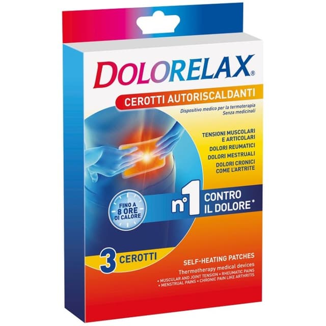 Dolorelax Med Parches con Efecto Calor – 3 unidades