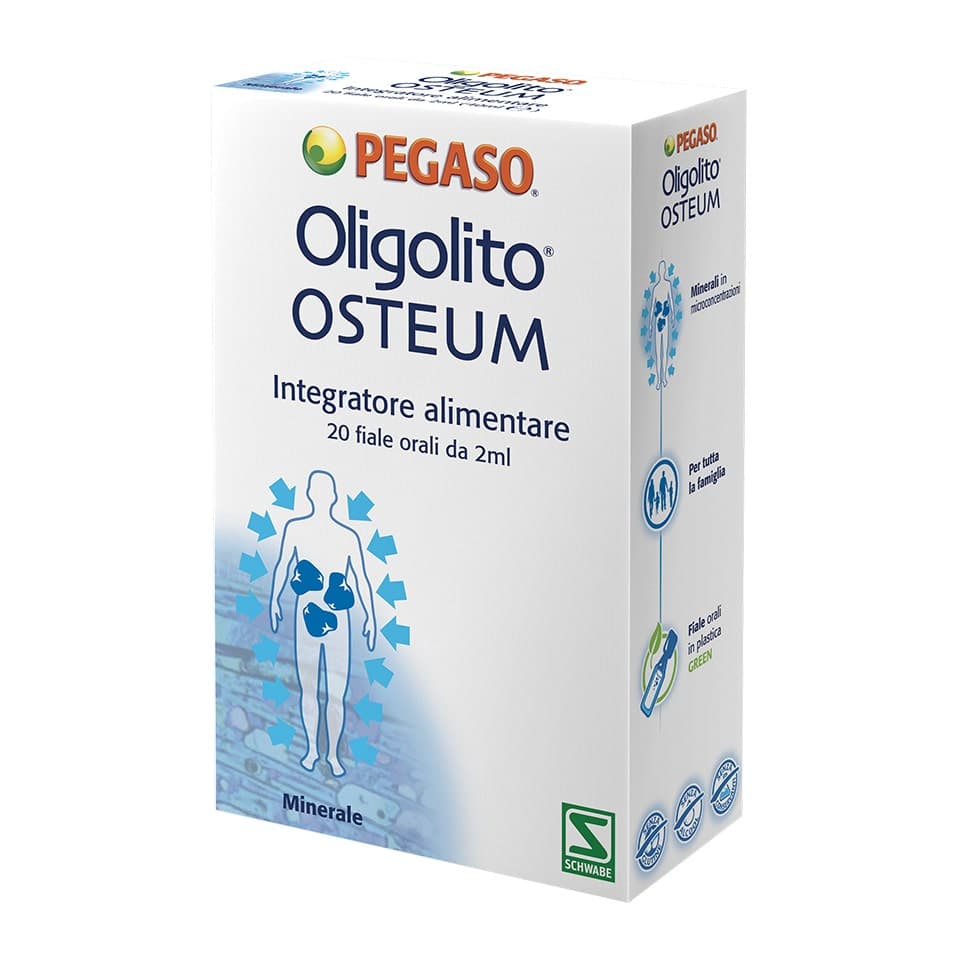 Oligolito Osteum Calcio + Magnesio – 20 ampollas de 2 ml