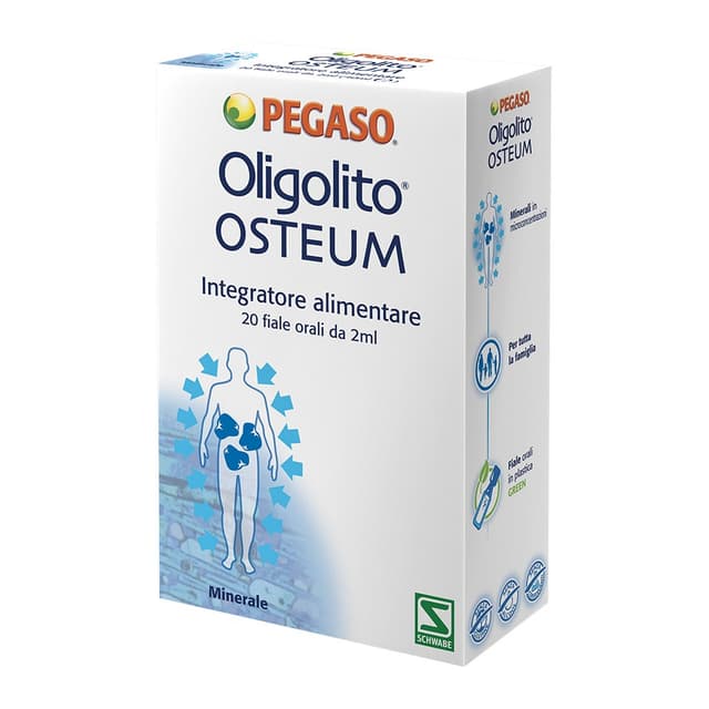 Oligolito Osteum Calcio + Magnesio – 20 ampollas de 2 ml