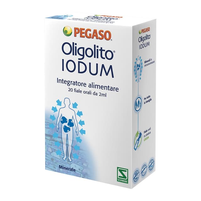 Oligolito Iodum Yodo + Selenio – 20 ampollas
