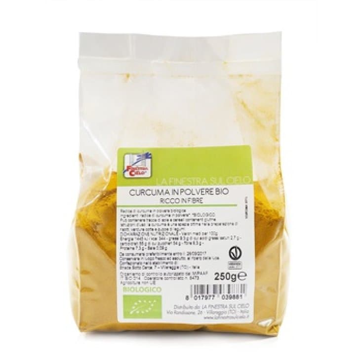 Cúrcuma Ecológica – 250 g | Fior di Loto