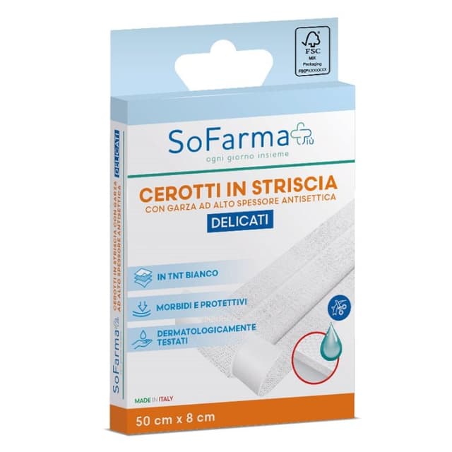 Delicate Apósito en Tiras 50x8 mm – 1 rollo