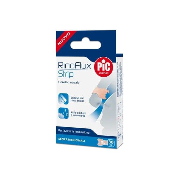 Rinoflux – Tiritas Nasales XL, 30 unidades
