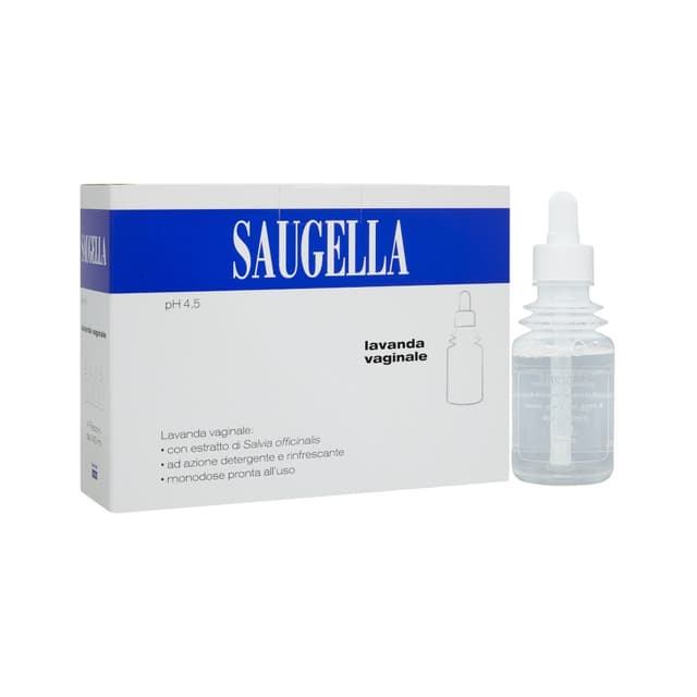Saugella Lavado Vaginal – 140 ml, 4 frascos
