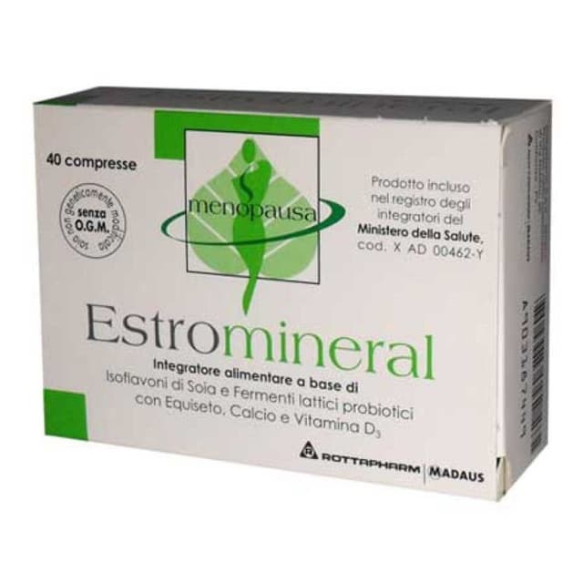 Estromineral – Isoflavonas de soja – 40 comprimidos