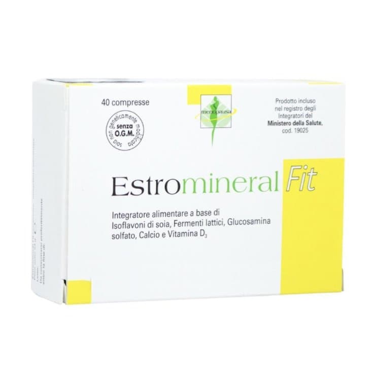 Estromineral Fit – Isoflavonas de soja – 40 comprimidos