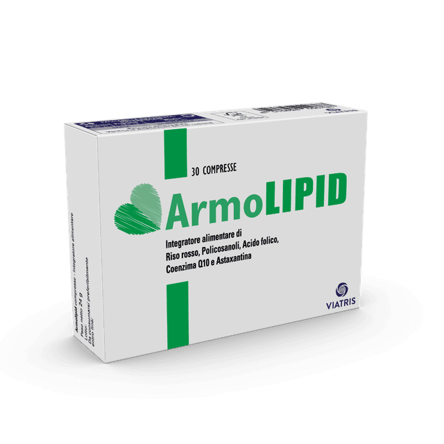 Arroz rojo 160 mg + Astaxantina – 30 comprimidos | Armolipid Integ