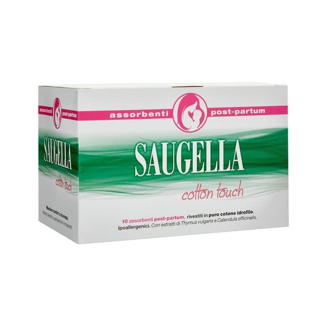 Saugella After Care Post Partum – 10 toallitas íntimas