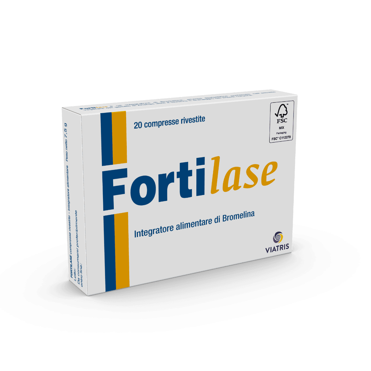 Bromelina – 20 comprimidos | Fortilase Integ