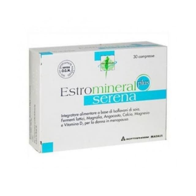 Isoflavonas de soja + Magnesio – 30 comprimidos | Estromineral Serena Plus