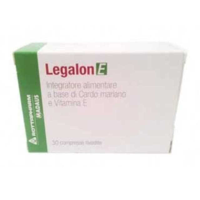 Legalon E – Cardo mariano – 30 comprimidos gastrorresistentes