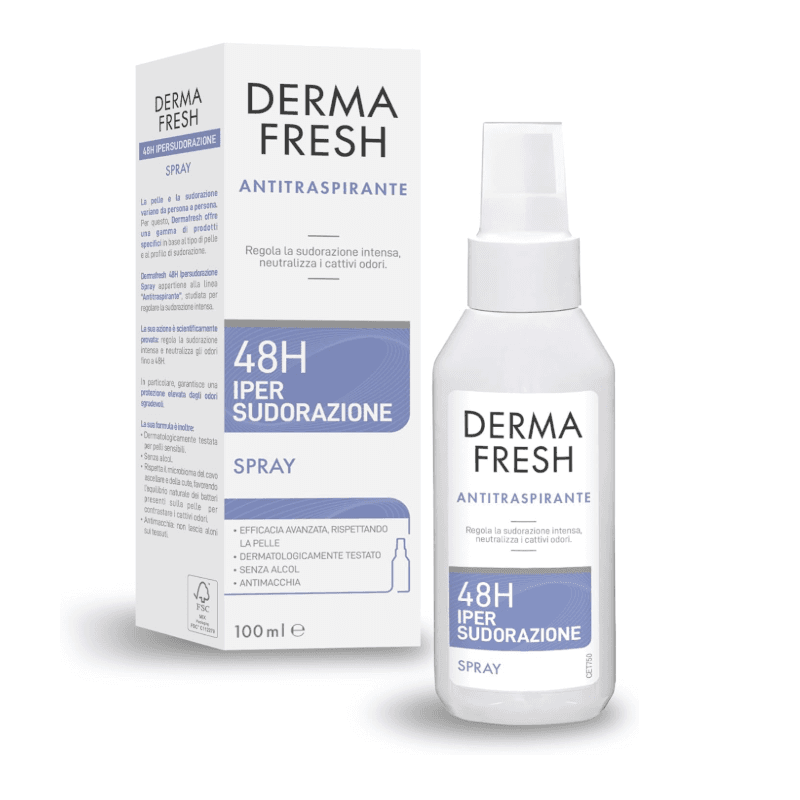 Dermafresh 48H Hipersudor Spray – Antitranspirante