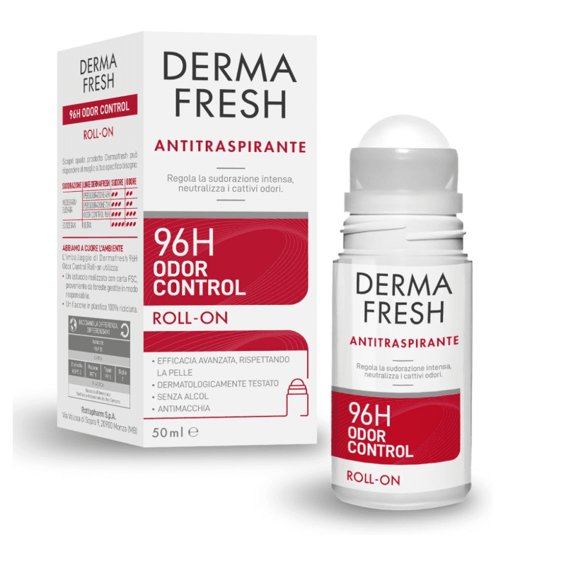 Dermafresh 96H Odor Control Roll-on – Antitranspirante