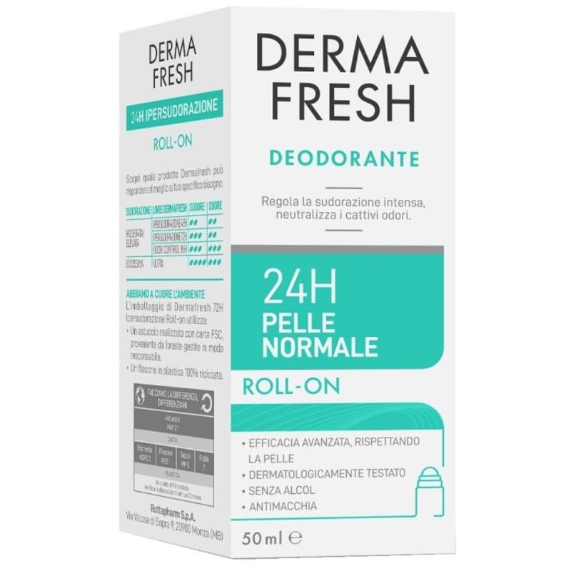 Dermafresh 24H Desodorante Normal – 50 ml Roll-on