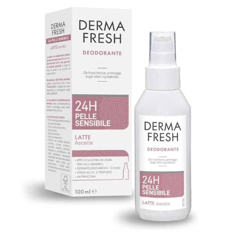 Dermafresh 24H Desodorante en Leche Sensitive – 100 ml