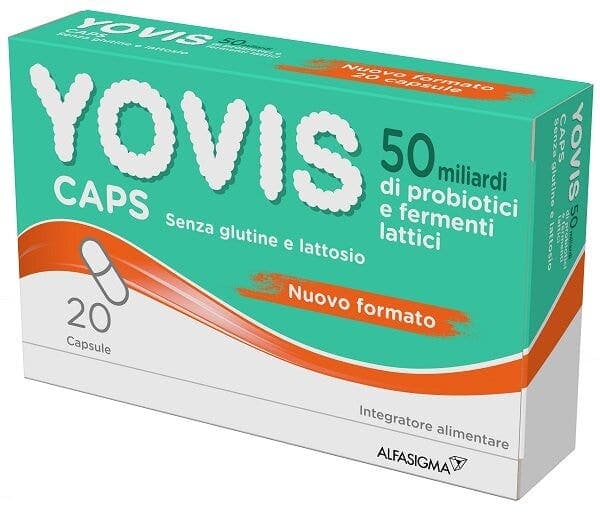 Probióticos con bacterias del ácido láctico – 20 cápsulas | Yovis Cápsulas