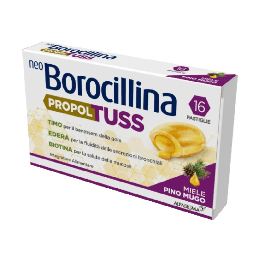 Neoborocillina Propolis 0,066 g – 16 pastillas