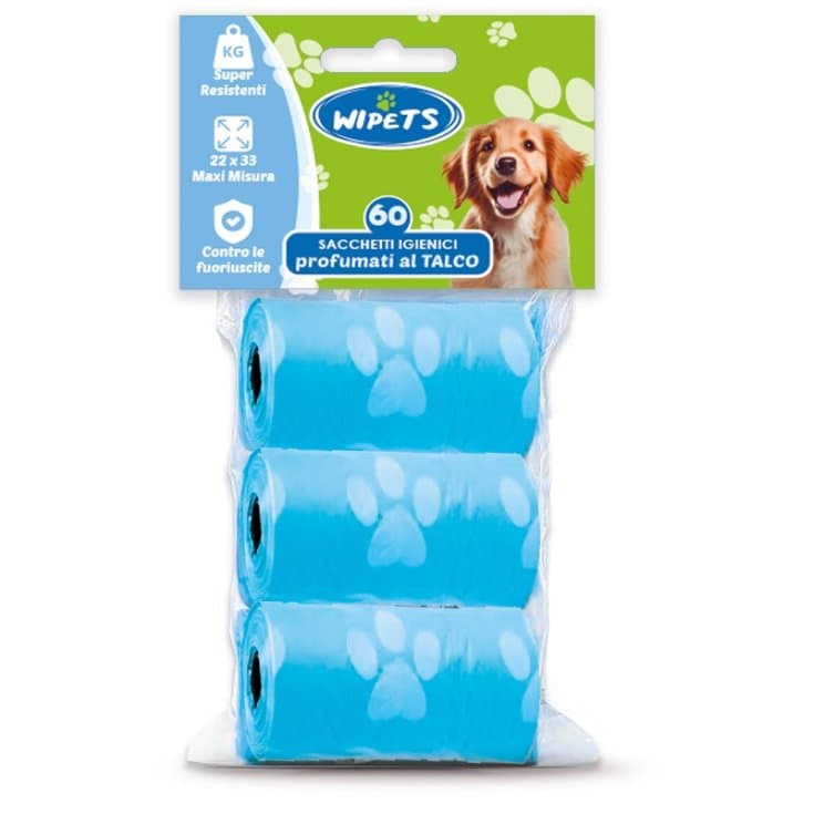 WIPETS Toallitas higiénicas – 60 unidades