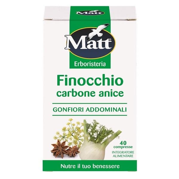 Matt Erb Finocchio Caraway – 40 comprimidos de hinojo