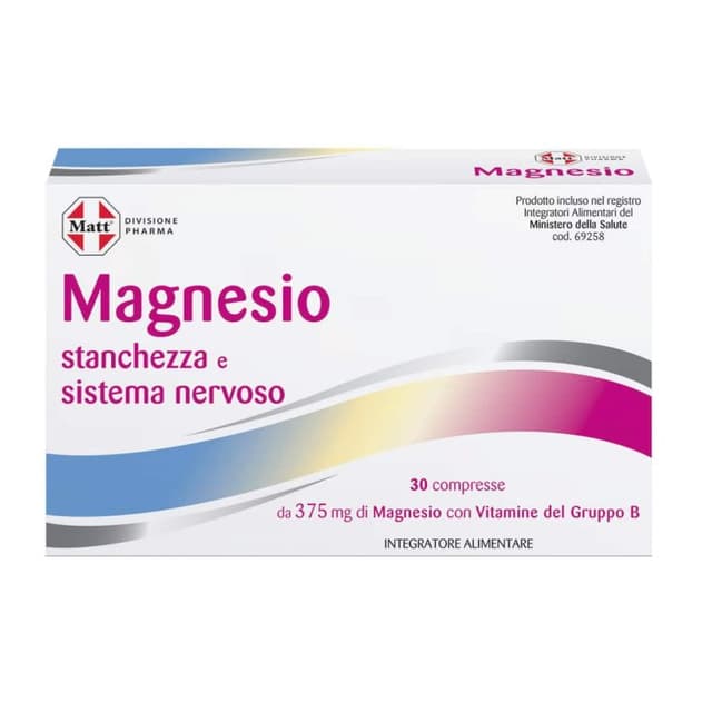 Matt Pharma Magnesium 375 mg – 30 comprimidos