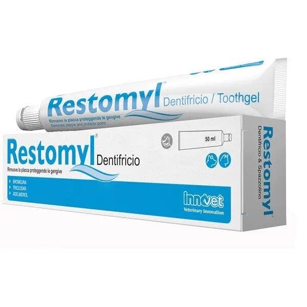 Restomyl Pasta Dental para Perros y Gatos – 50 ml