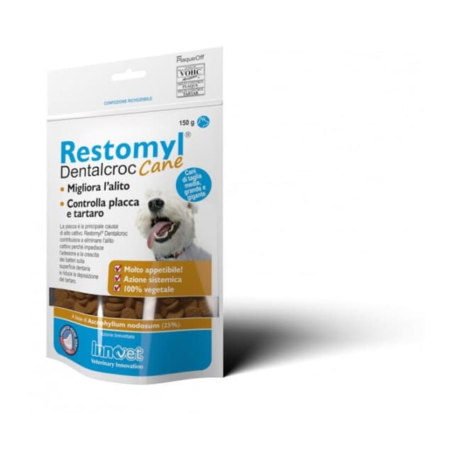 Restomyl DentalCroc Snack Dental para Perros – 150 g