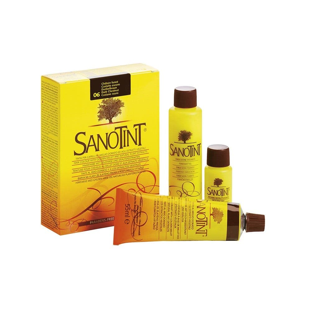 Sanotint Tint 06 Castaño Oscuro – Tinte capilar
