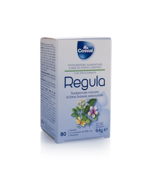 Regula Mezcla de Hierbas Suiza – 80 comprimidos