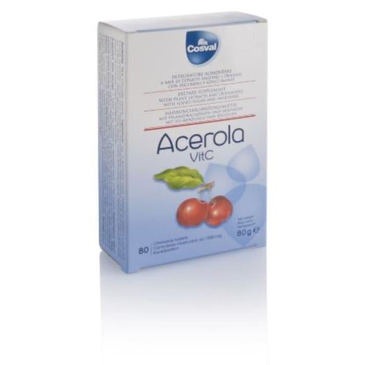 Vitamina C 125 mg – comprimidos | Acerola 80