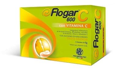 N-Acetilcisteína + Bromelina + Vitamina C – 14 sobres | Flogar C 600