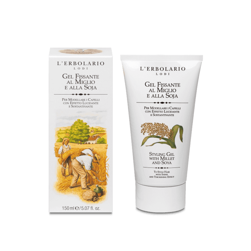 L'Erbolario Gel para el Cabello con Mijo y Soja – 150 ml