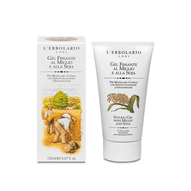 L'Erbolario Gel para el Cabello con Mijo y Soja – 150 ml
