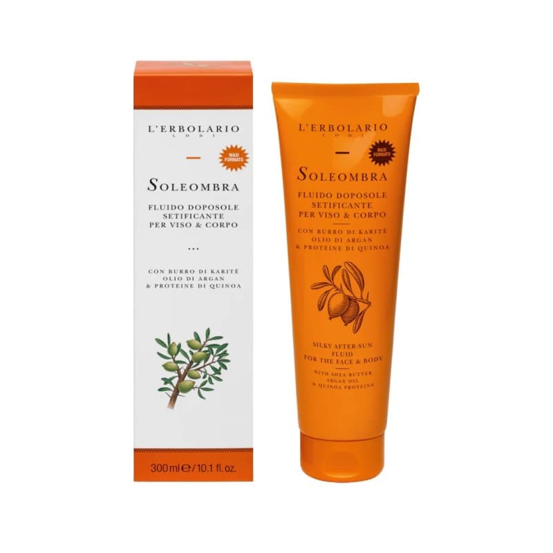 L'Erbolario Soleombra Fluido After-Sun – Cuidado dermatológico