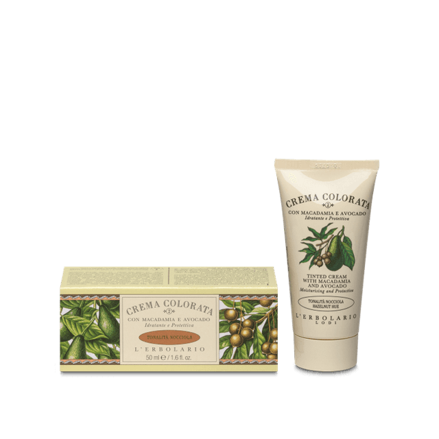 L'Erbolario Colorata Avellana – Crema Facial con Color, 50 ml