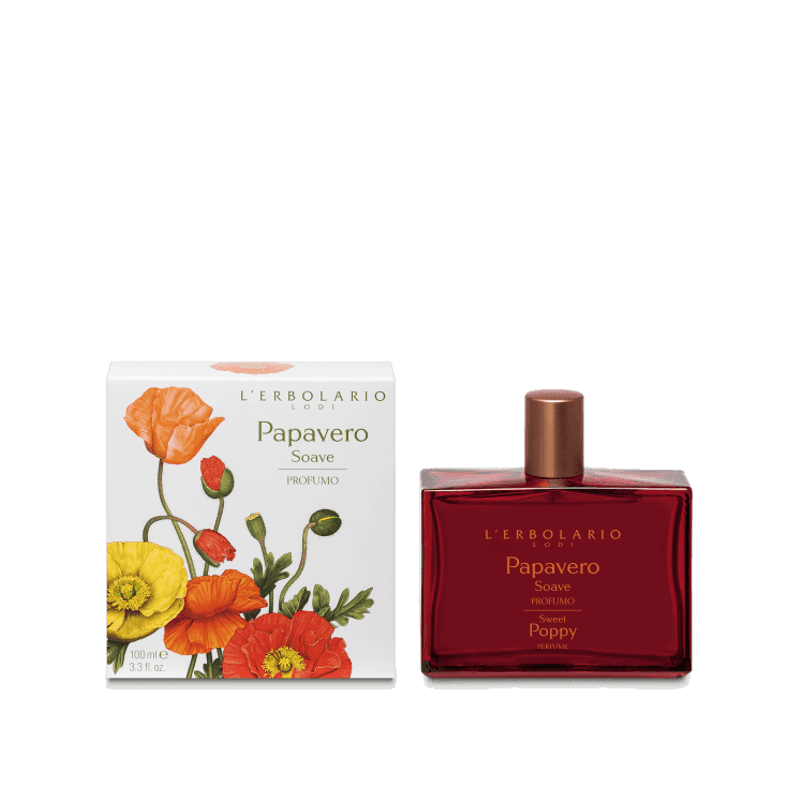 L'Erbolario Papavero Soave Agua Perfumada – 100 ml
