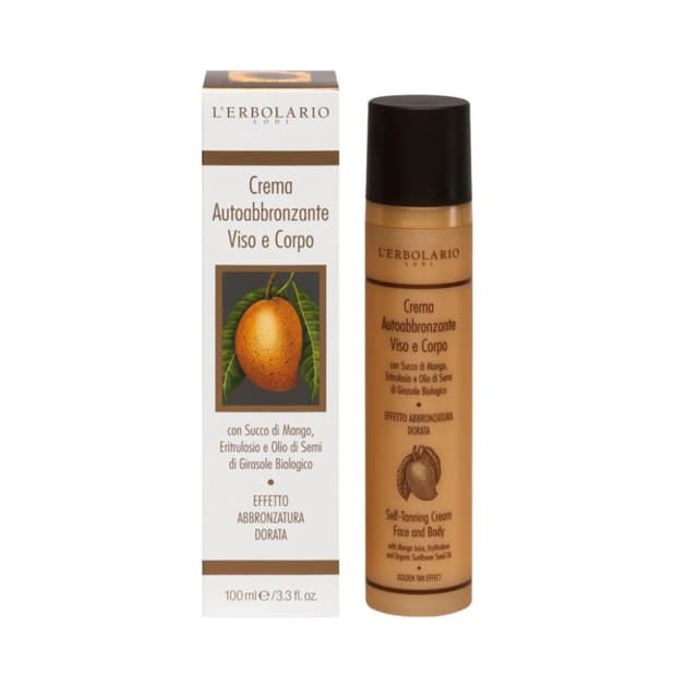 L'Erbolario Crema Autobronceadora con Zumo de Mango