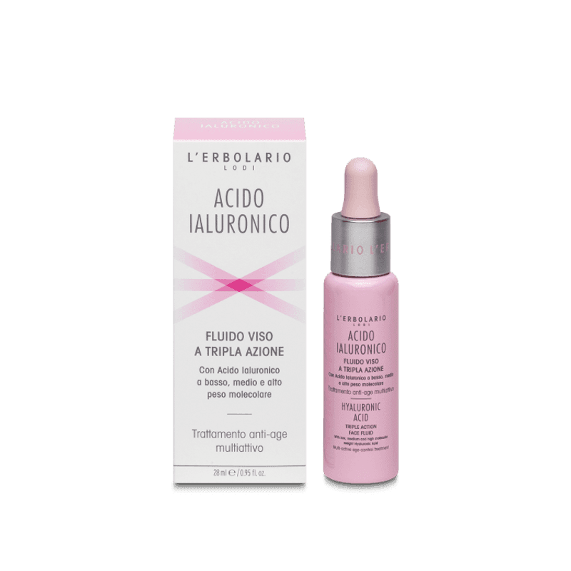 L'Erbolario Fluido Ácido Hialurónico Triple Acción – 30 ml