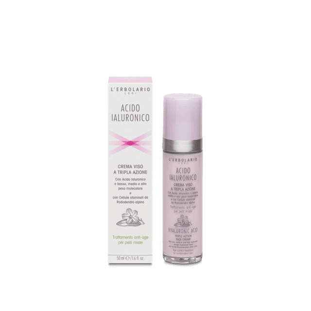 L'Erbolario Crema de Ojos Ácido Hialurónico – Piel Mixta