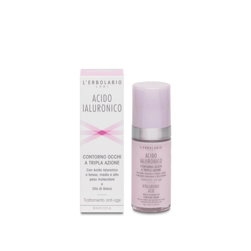 L'Erbolario Ácido Hialurónico Crema Contorno de Ojos