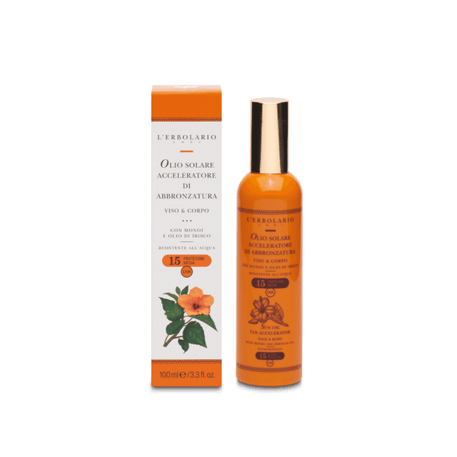 L'Erbolario Aceite Solar Acelerador de Bronceado – 1 unidad