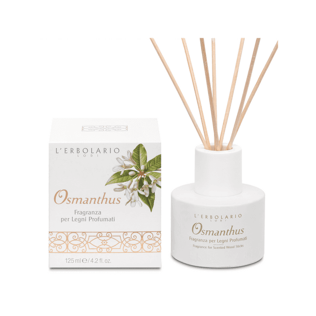 L'Erbolario Osmanthus Fragranza Legni – ambientador para varillas 125 ml