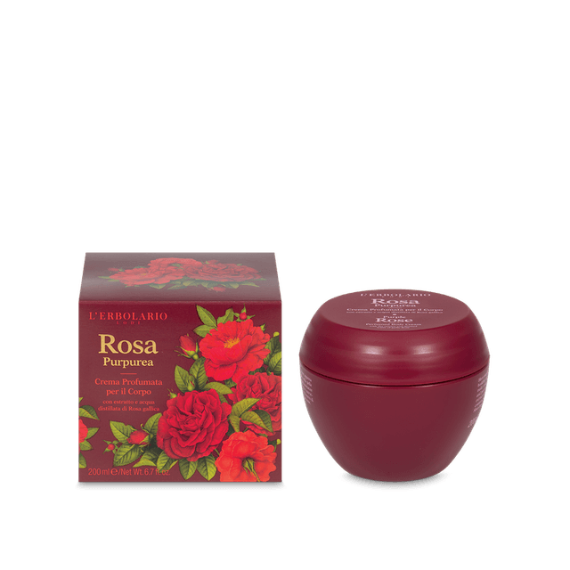 L'Erbolario Rosa Purpurea Crema Corporal – 200 ml