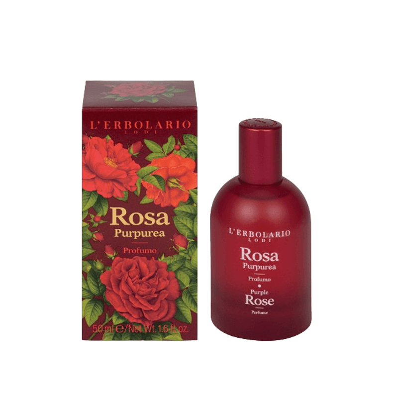 L'Erbolario Rosa Purpurea Perfume – 50 ml Eau de Toilette
