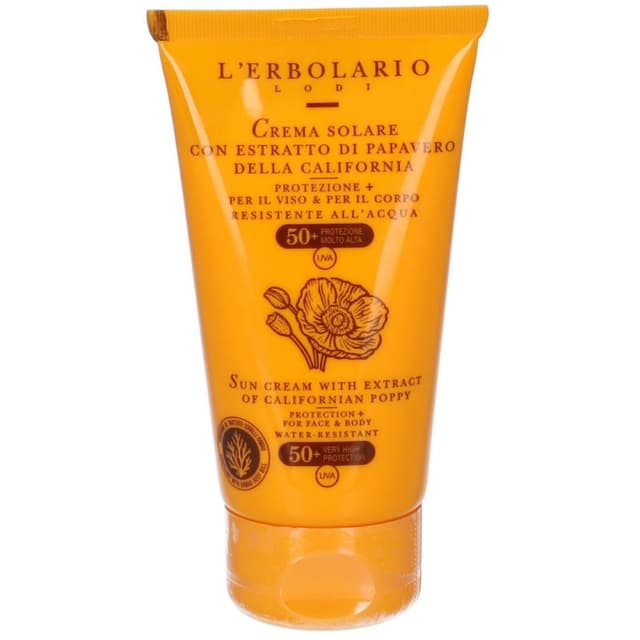 L'Erbolario Crema Solar con Papaver FPS 50 – 50 ml
