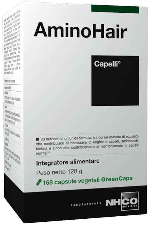 Colágeno 580 mg + L-Metionina – 168 cápsulas | NHCO Aminohair