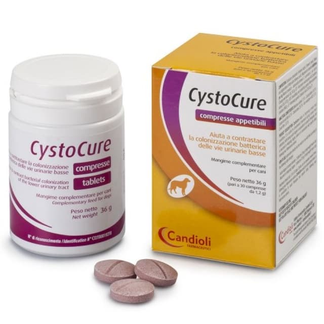 Cystocure Forte – 30 comprimidos, complemento alimenticio para perros y gatos