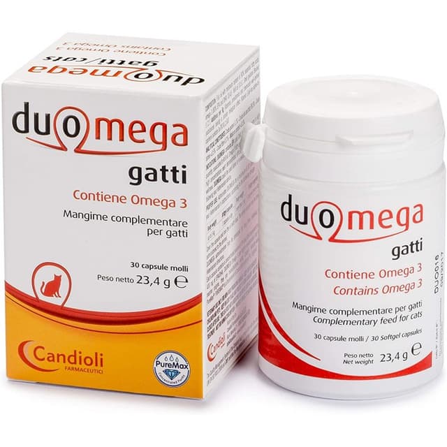 Duomega Gatti – 30 cápsulas para gatos